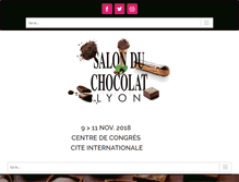 Tablet Screenshot of lyon.salon-du-chocolat.com